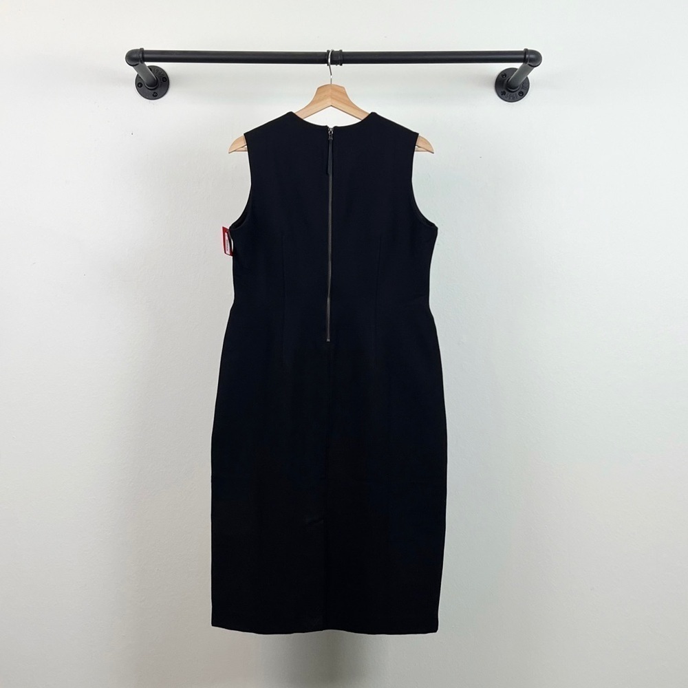 NWT Spanx The Perfect Fitted Sheath Dress in Black Knee Length - Picture 9 of 10